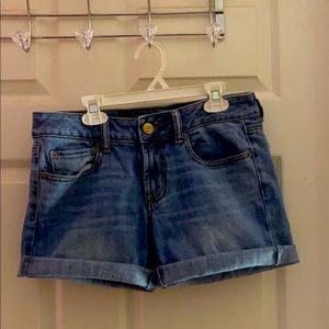 american eagle jean shorts